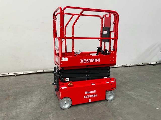 Mantall - 2026 - xe59mini - schaarhoogwerker 5.9m elektrisch - afbeelding 7 van  15