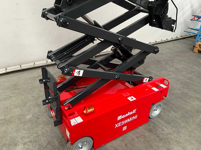 Mantall - 2026 - xe59mini - schaarhoogwerker 5.9m elektrisch - afbeelding 6 van  9