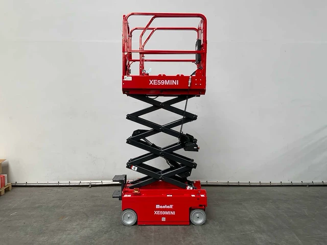 Mantall - 2026 - xe59mini - schaarhoogwerker 5.9m elektrisch - afbeelding 11 van  16