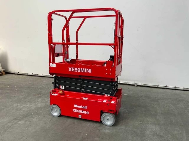 Mantall - 2026 - xe59mini - schaarhoogwerker 5.9m elektrisch - afbeelding 9 van  16