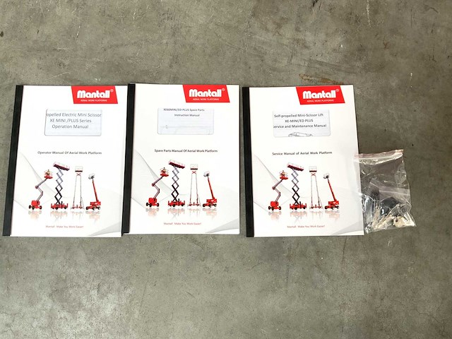 Mantall - xe-60 mini - schaarlift hoogwerker 6.4m - afbeelding 8 van  11