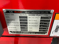 Mantall - xe80w - schaarlift hoogwerker 8m - afbeelding 3 van  15