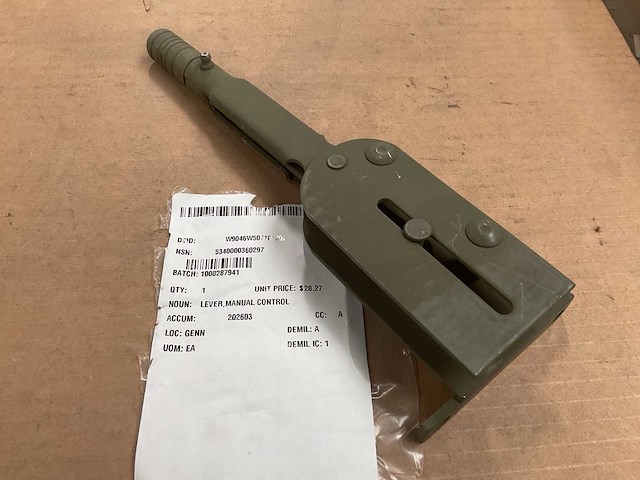 Manual control lever - afbeelding 1 van  3