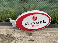 “manuel caffé” reclamebord - afbeelding 2 van  5