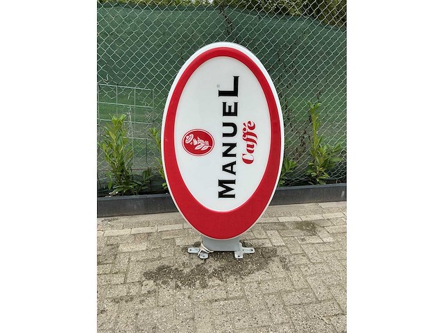 “manuel caffé” reclamebord - afbeelding 3 van  5