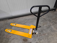 Manuele palletwagen / transpallet – 2.000 kg - ongebruikt - afbeelding 2 van  9