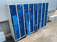 Manutan - lockerkast (8x) - afbeelding 1 van  3