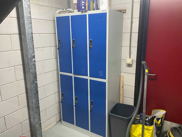 Manutan - lockerkast 90x45x185 cm - afbeelding 1 van  5