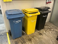 Manutan afvalcontainer (3x) - afbeelding 1 van  2