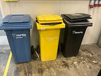 Manutan afvalcontainer (3x) - afbeelding 2 van  2