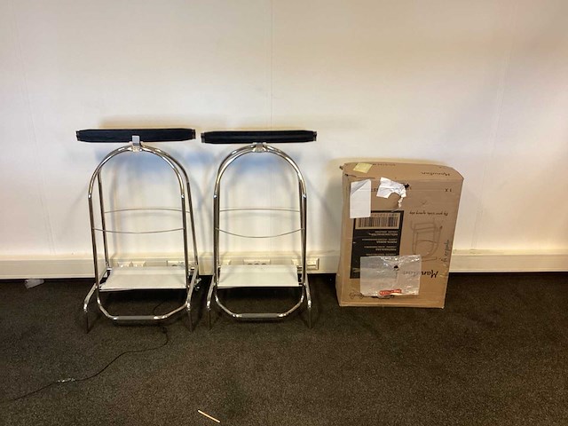 Manutan afvalzakhouder met pedaal (4x) - afbeelding 1 van  4