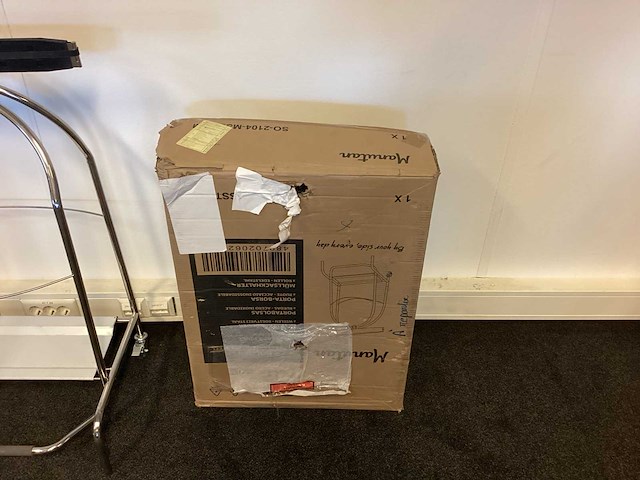 Manutan afvalzakhouder met pedaal (4x) - afbeelding 4 van  4