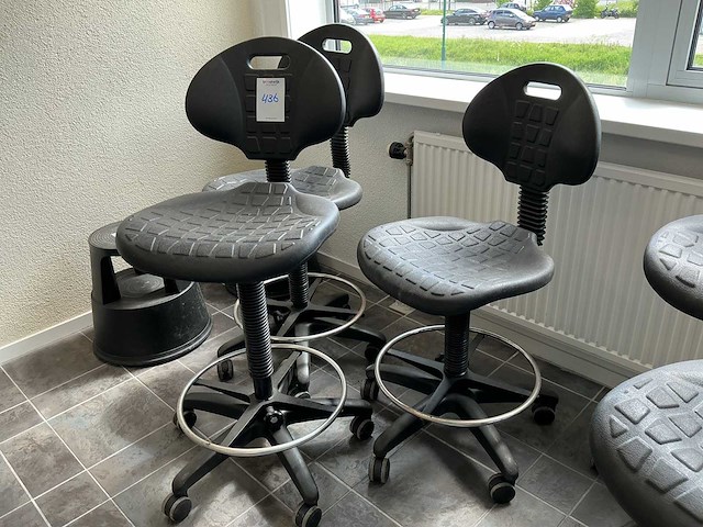 Manutan bureaustoel (3x) - afbeelding 1 van  3