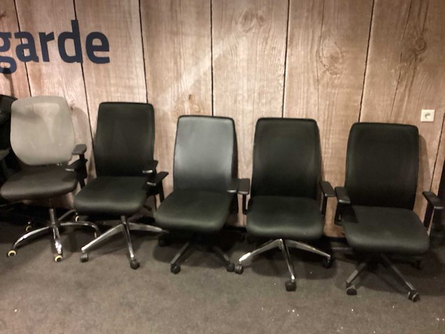 Manutan bureaustoel (5x) - afbeelding 2 van  4