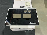 Manutan digitale ledklok (3x) - afbeelding 3 van  3