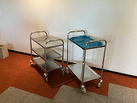 Manutan en kongamek serveerwagen (2x) - afbeelding 2 van  4