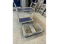 Manutan etagewagen (2x) - afbeelding 3 van  3