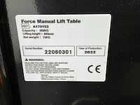 Manutan force handmatige heftafel van de manutan force 2022 - afbeelding 3 van  3