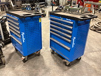 Manutan gereedschapswagen (2x) - afbeelding 1 van  14