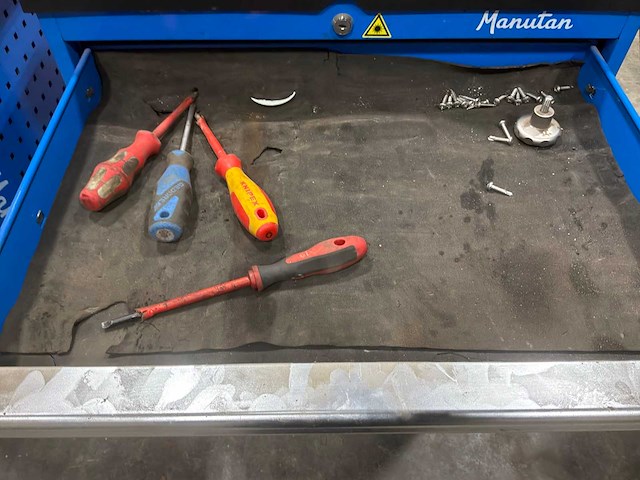 Manutan gereedschapswagen (2x) - afbeelding 13 van  14