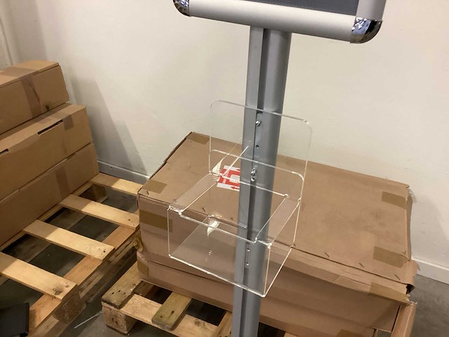 Manutan informatie display met folderhouder (4x) - afbeelding 3 van  6