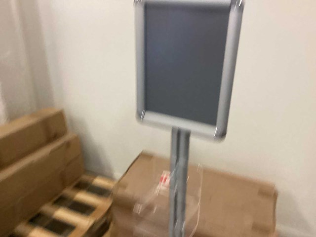 Manutan informatie display met folderhouder (4x) - afbeelding 4 van  6