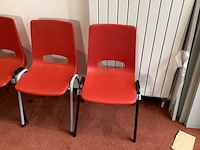 Manutan kantinestoel (5x) - afbeelding 4 van  5