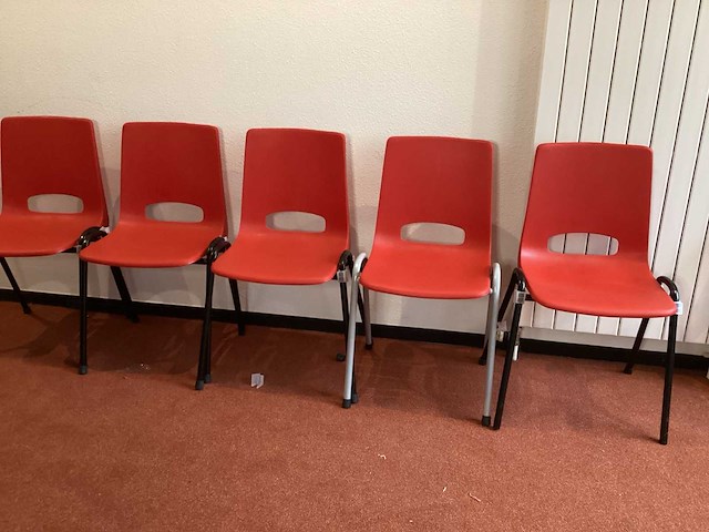 Manutan kantinestoel (5x) - afbeelding 5 van  5