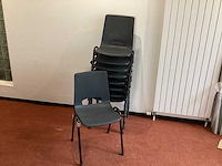 Manutan kantinestoel (9x) - afbeelding 1 van  4