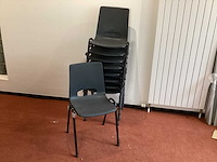 Manutan kantinestoel (9x) - afbeelding 2 van  4