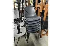 Manutan kantinestoelen (6x) - afbeelding 6 van  6