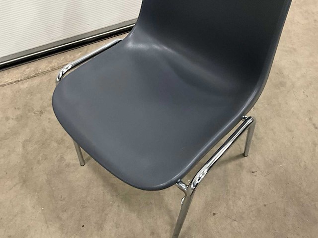 Manutan kantinestoelen (6x) - afbeelding 4 van  6