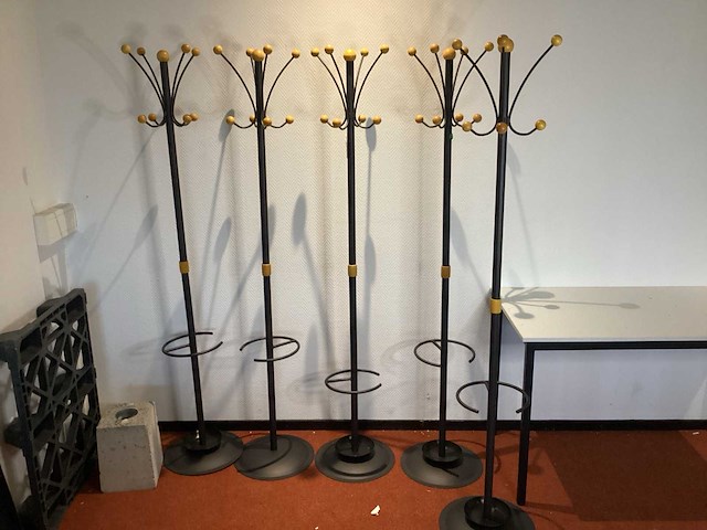Manutan kapstok 8 haken (5x) - afbeelding 2 van  2