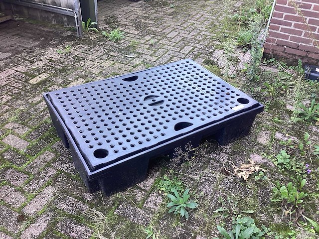 Manutan lekbak voor 2 vaten - afbeelding 2 van  5