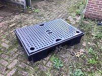 Manutan lekbak voor 2 vaten - afbeelding 2 van  5