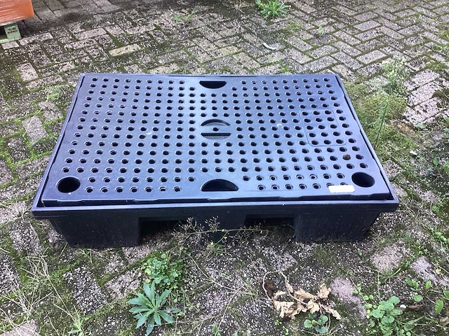 Manutan lekbak voor 2 vaten - afbeelding 3 van  5