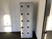 Manutan lockerkast 10 deuren - afbeelding 2 van  4