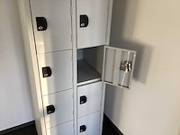 Manutan lockerkast 10 deuren - afbeelding 3 van  4