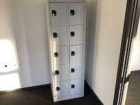 Manutan lockerkast 10 deuren - afbeelding 1 van  4