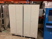 Manutan lockerkast 2 deuren (2x) - afbeelding 1 van  5