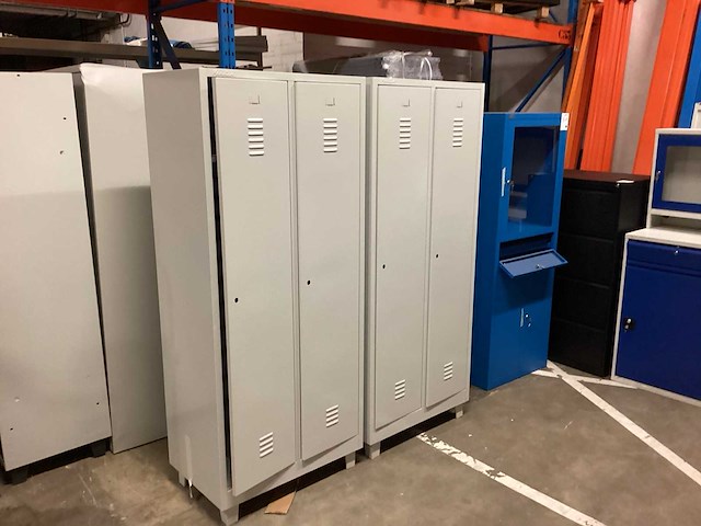 Manutan lockerkast 2 deuren (2x) - afbeelding 3 van  5