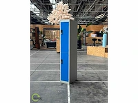 Manutan lockerkast | 2 deurs b 30 x d 50 x h 180 cm