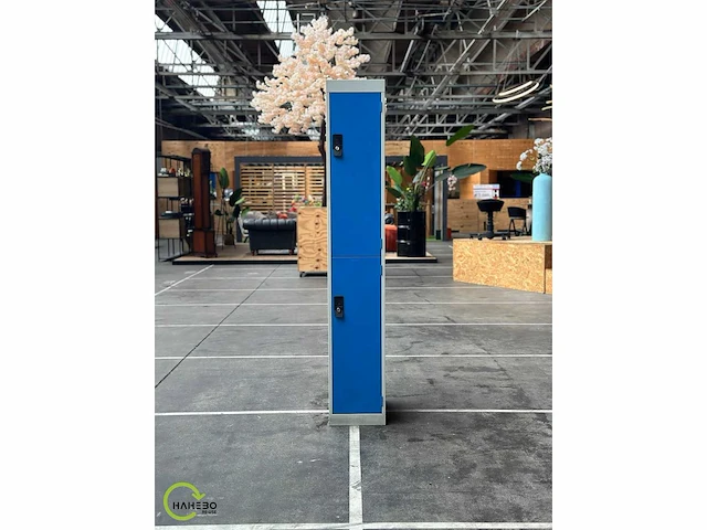 Manutan lockerkast | 2 deurs b 30 x d 50 x h 180 cm - afbeelding 3 van  4
