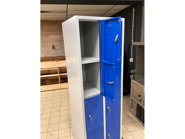 Manutan lockerkast - afbeelding 3 van  4