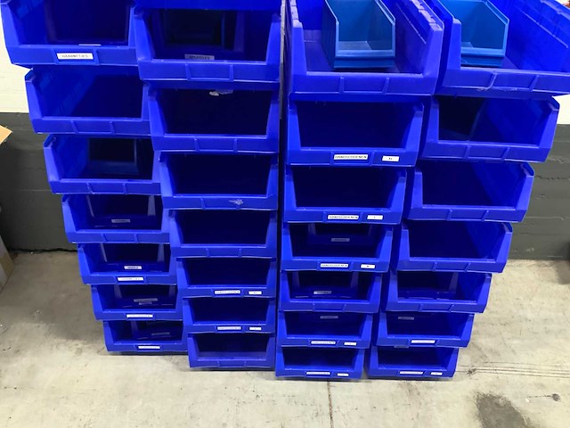 Manutan magazijnbakken (49x) - afbeelding 3 van  7