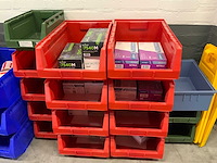 Manutan magazijnbakken met werkplaatsmaterialen (45x) - afbeelding 10 van  16