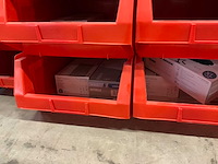 Manutan magazijnbakken met werkplaatsmaterialen (45x) - afbeelding 13 van  16