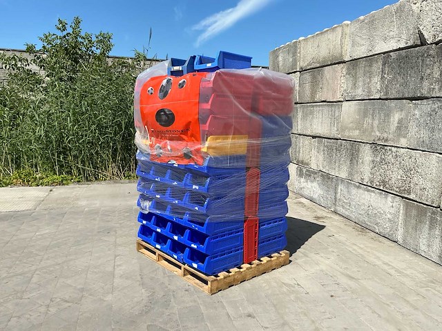 Manutan magazijnstelling bakken (90x) - afbeelding 1 van  4