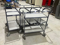 Manutan magazijntrolley (5x) - afbeelding 1 van  4