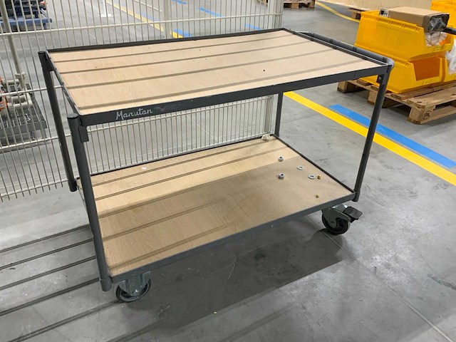 Manutan magazijnwagen - afbeelding 1 van  4